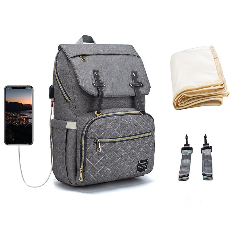 Versatile Diaper Bag with Stroller Straps