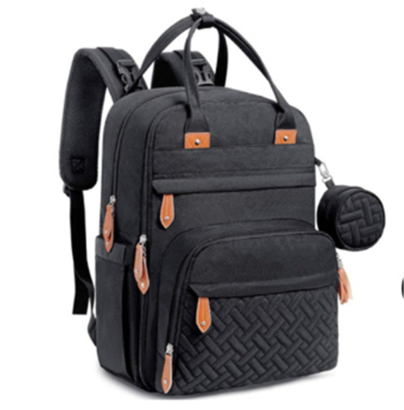 Modern Diaper Bag with Changing Station