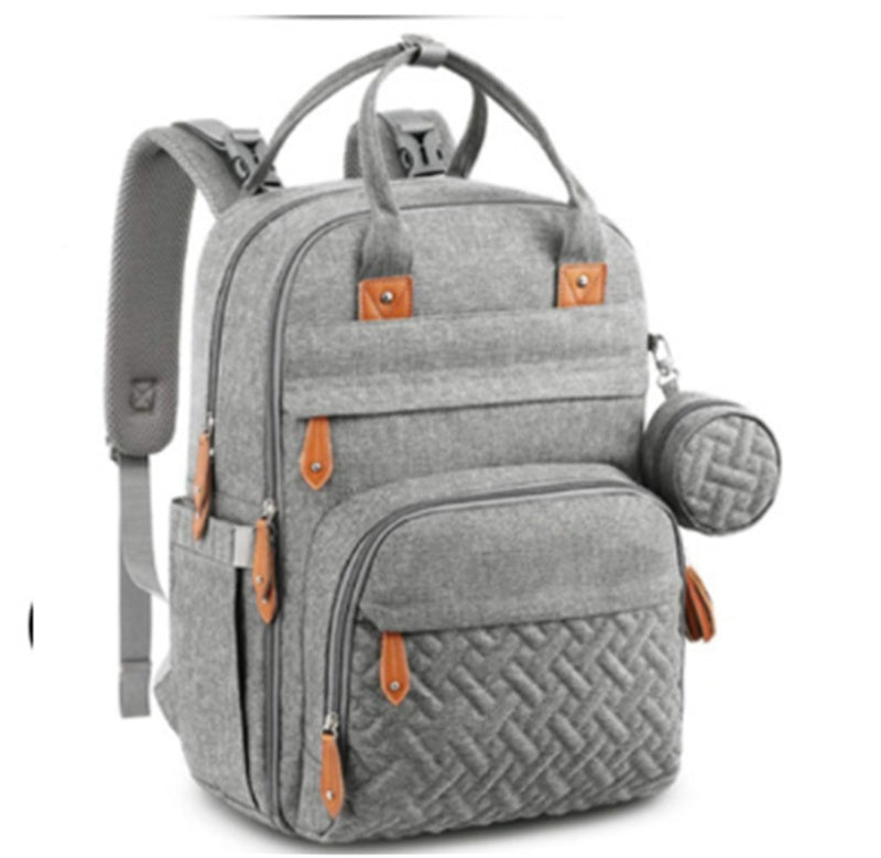 Modern Diaper Bag with Changing Station