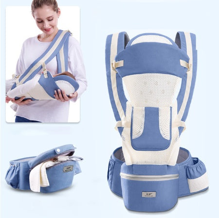 Travel-Friendly Hip Seat Baby Carrier with Multiple Positions