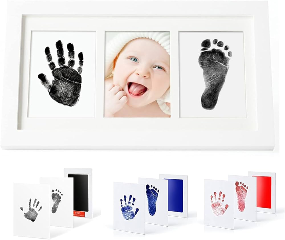 Clean-Touch Ink Pad and Keepsake Frame