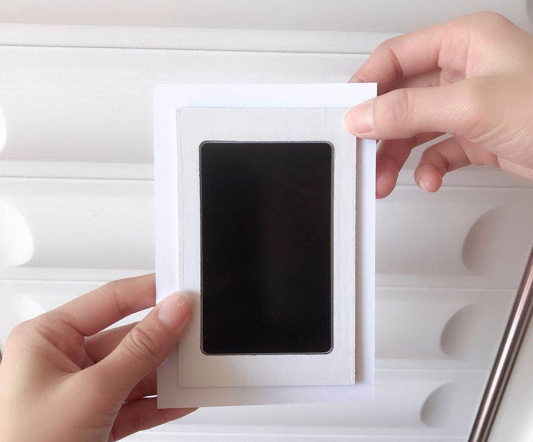 Clean-Touch Ink Pad and Keepsake Frame