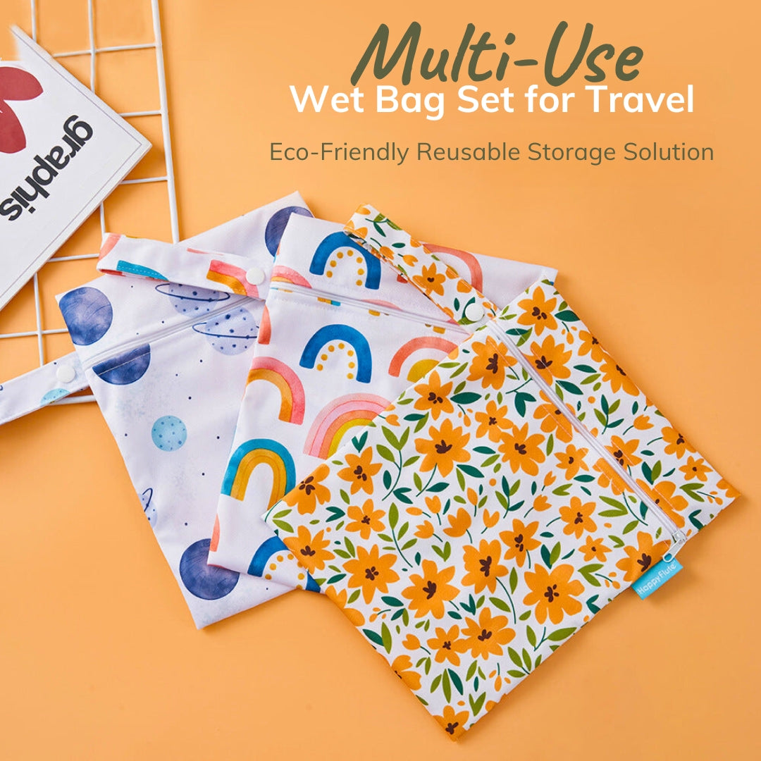 Multi-Use Wet Bag Set for Travel