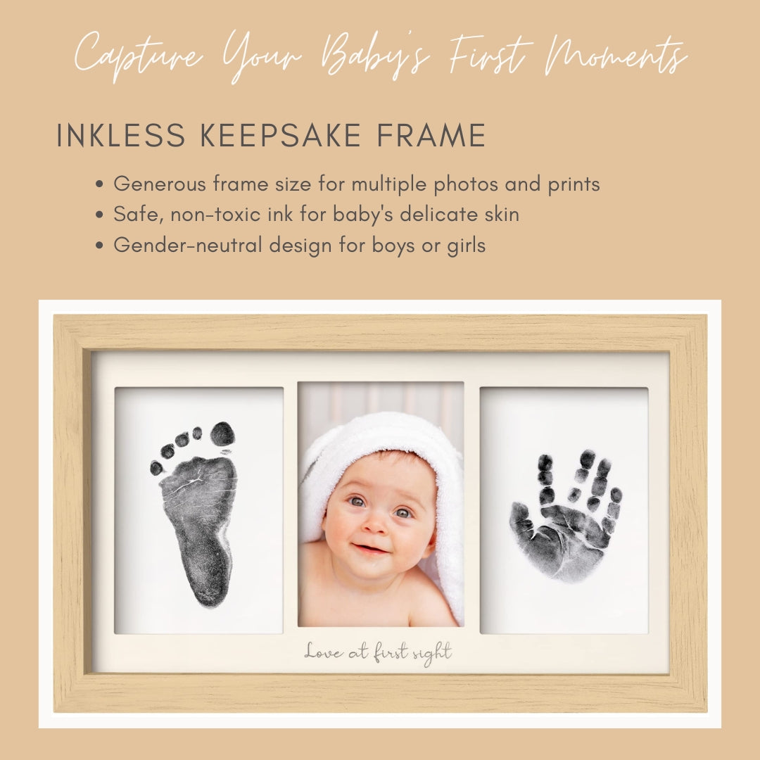 Clean-Touch Ink Pad and Keepsake Frame