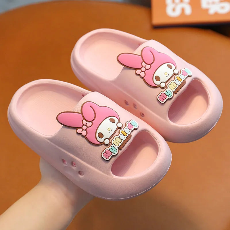 Indoor Children's Slippers for Boys and Girls: EVA Sandals with Anti-slip and Wear-resistant Features